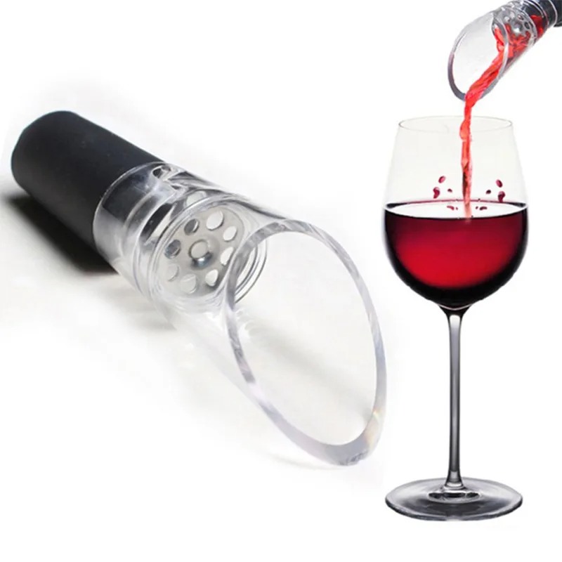 Wine Aerator Pour - Decanter De Vinho Acrílico, Rolha De