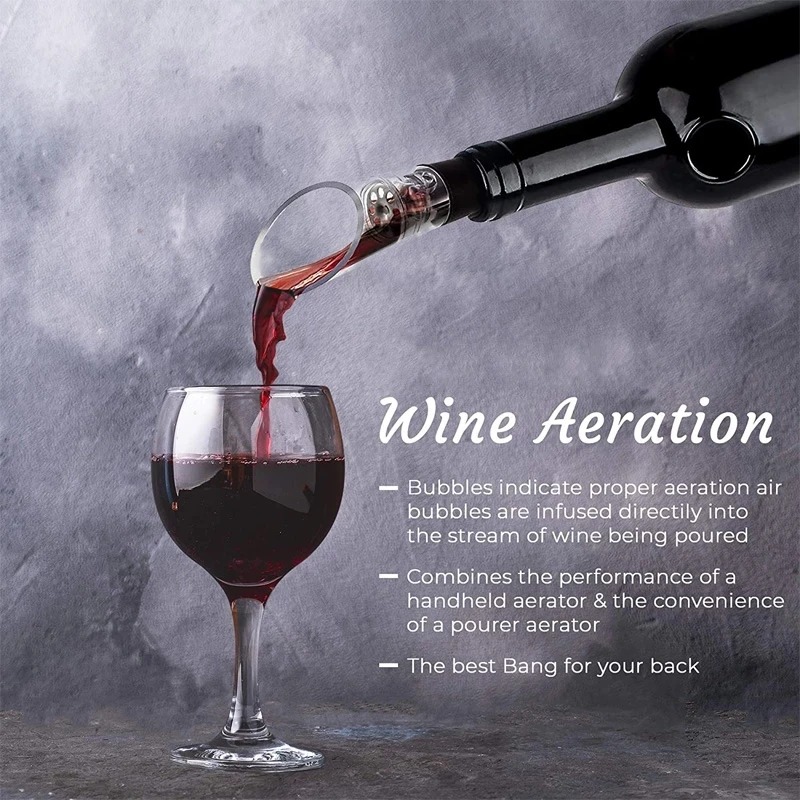 Decanter De Vinho Acrílico, Ro - Wine Aerator Pour avaliação e preço